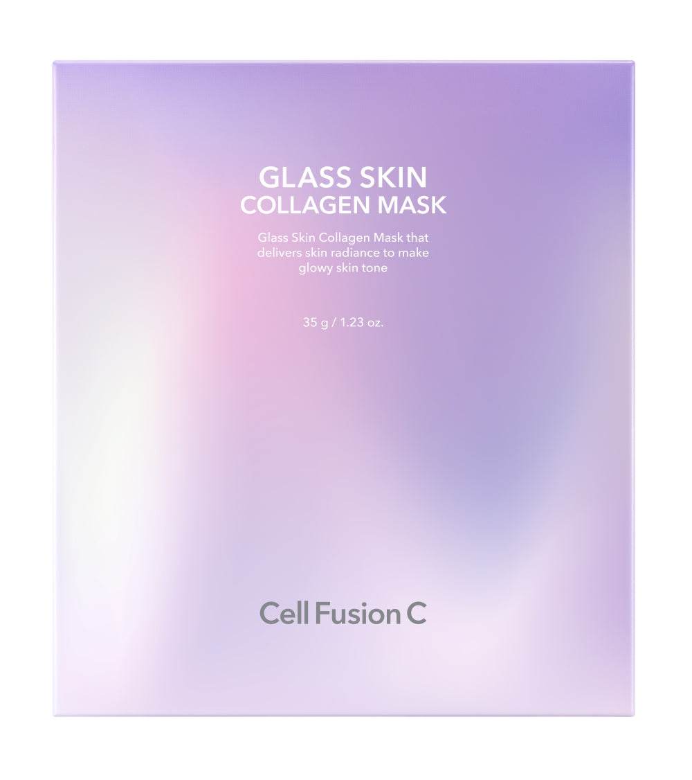 [CellFusionC] Glass Skin Collagen Mask 35g*5ea - Beauty Lab Perth
