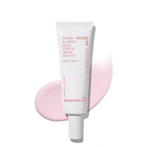 [Innisfree] Dewy glow tone-up cream - with Jeju cherry blossom 50ml - Beauty Lab Perth