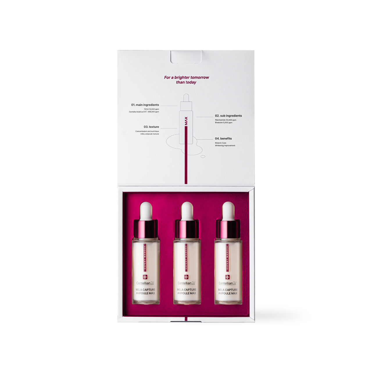 [Centellian24] Expert Madeca Mela Capture Ampoule Max 15ml*3ea