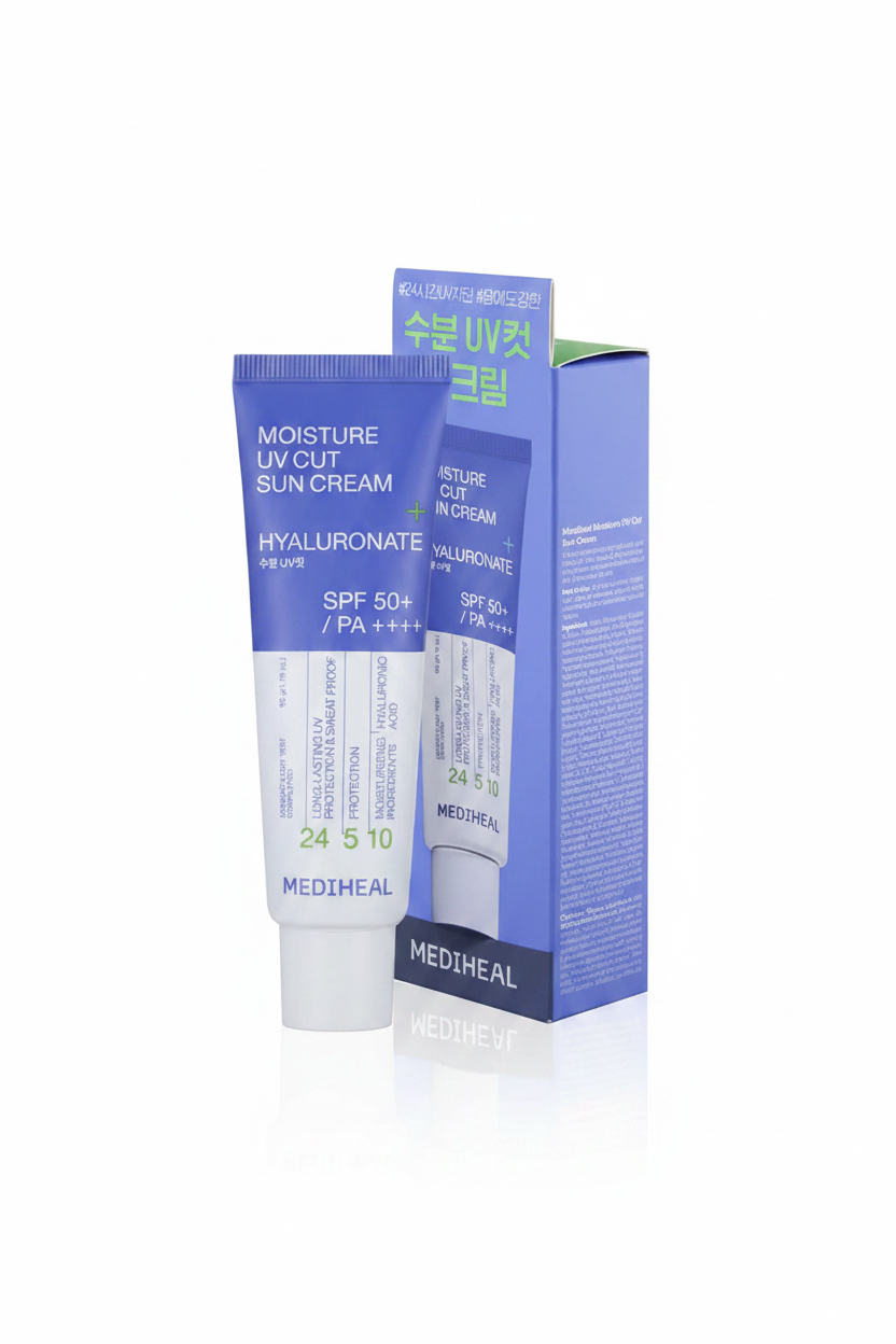 MEDIHEAL Moisture UV Cut Sun Cream Hyaluronate 50ml (SPF 50+, PA++++)