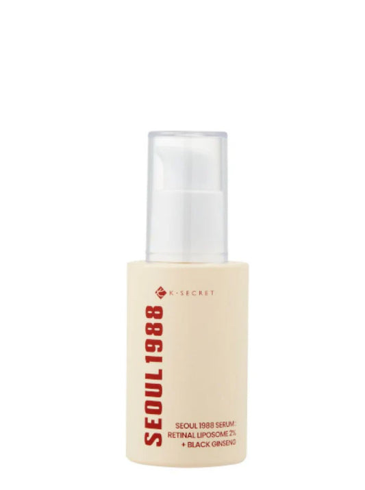 K-SECRET SEOUL 1988 Serum: Retinal Liposome 2% + Black Ginseng 30ml