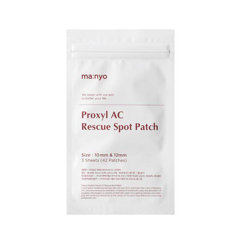 Manyo Factory Proxyl AC Rescue Spot Patch (1pack, 10mmx30ea+12mmx12ea) - Beauty Lab Perth