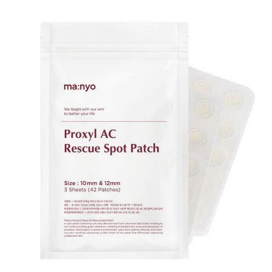 Manyo Factory Proxyl AC Rescue Spot Patch (1pack, 10mmx30ea+12mmx12ea) - Beauty Lab Perth