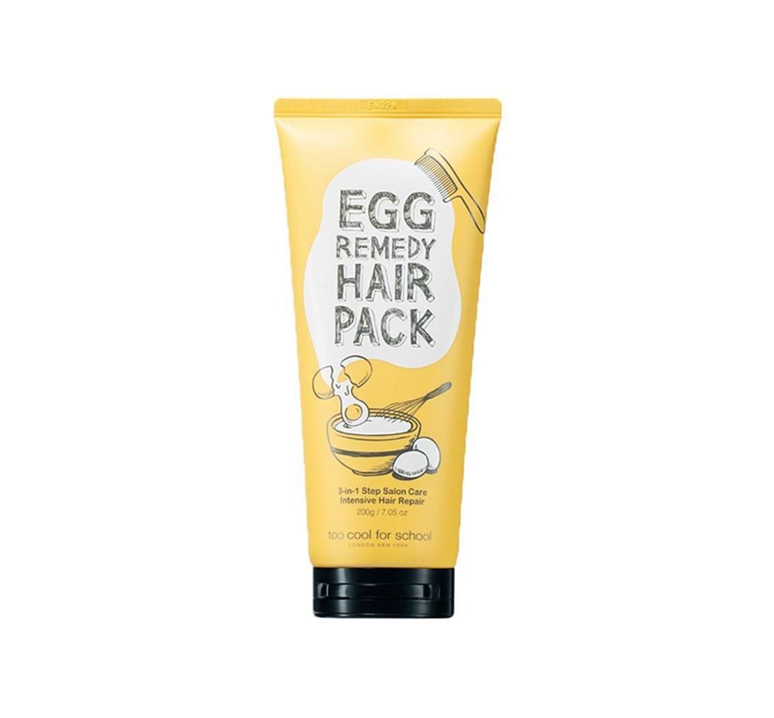 [TOO COOL FOR SCHOOL] Egg Remedy Hair Pack 200ml - Beauty Lab Perth