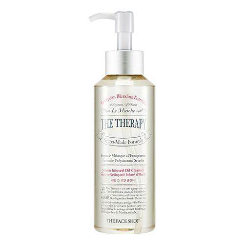 THE FACE SHOP THE THERAPY Serum Infused Oil Cleanser 225ml - Beauty Lab Perth