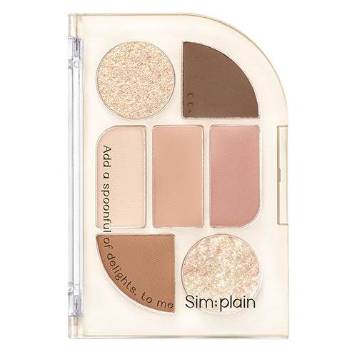 peripera Simplain Eye Palette 1.5gx1.17gx2.18g x 4 (2 Colors) - Beauty Lab Perth