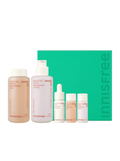 Innisfree Black Tea Youth Enhancing Skincare Set - Beauty Lab Perth