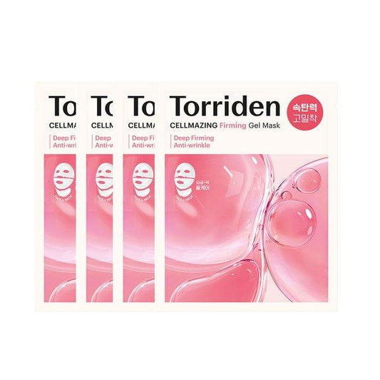 Torriden Cellmazing Firming Gel Mask Sheet 4ea (Upper/Lower Sheets) - Beauty Lab Perth