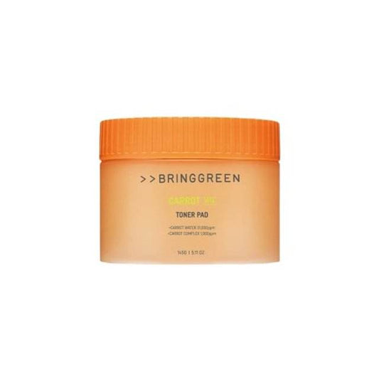 BRINGGREEN Carrot Vita Toner Pad 60P - Beauty Lab Perth