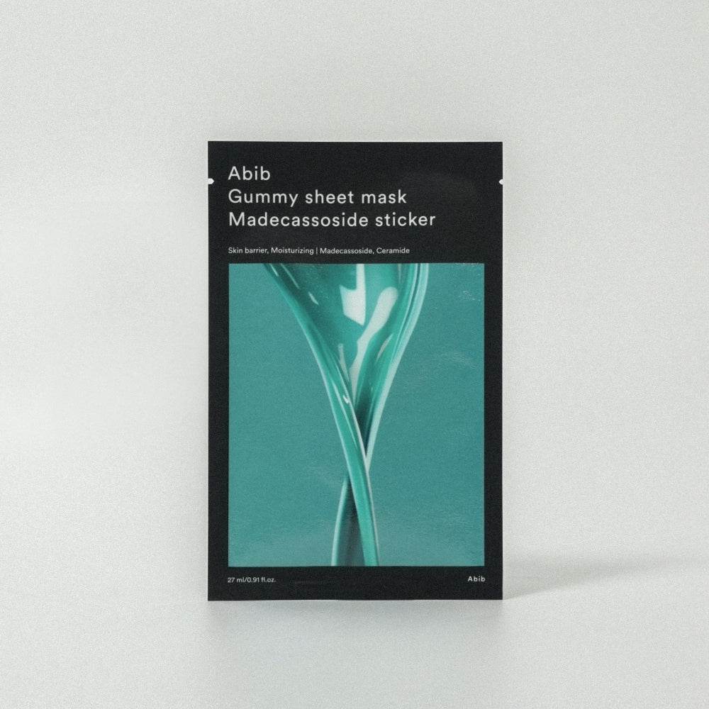 Abib Gummy sheet mask Madecassoside sticker 27ml - Beauty Lab Perth