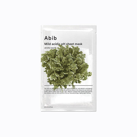Abib Mild acidic pH sheet mask Jericho rose fit 30ml - Beauty Lab Perth