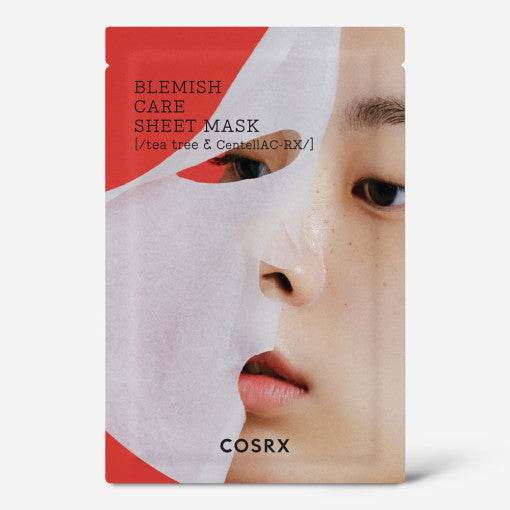 COSRX AC Collection Blemish Care Sheet Mask 26ml X 10ea - Beauty Lab Perth