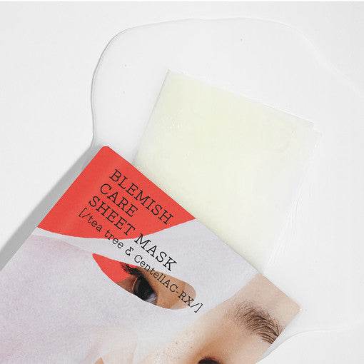 COSRX AC Collection Blemish Care Sheet Mask 26ml X 10ea - Beauty Lab Perth