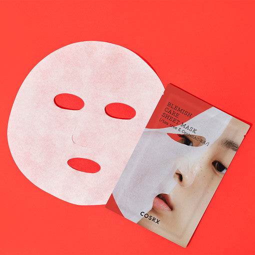 COSRX AC Collection Blemish Care Sheet Mask 26ml X 10ea - Beauty Lab Perth