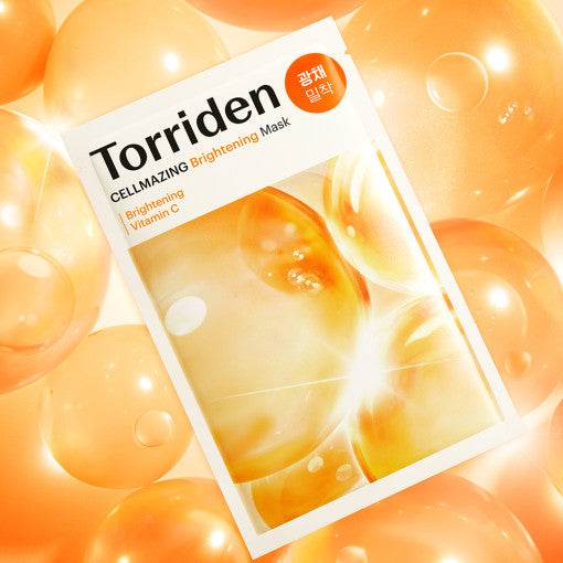 Torriden Cellmazing Vita C Brightening Mask Sheet 26ml X 10ea - Beauty Lab Perth