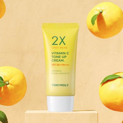 TONYMOLY 2X Vitamin C Tone Up Cream 50ml SPF50+ PA+++ - Beauty Lab Perth