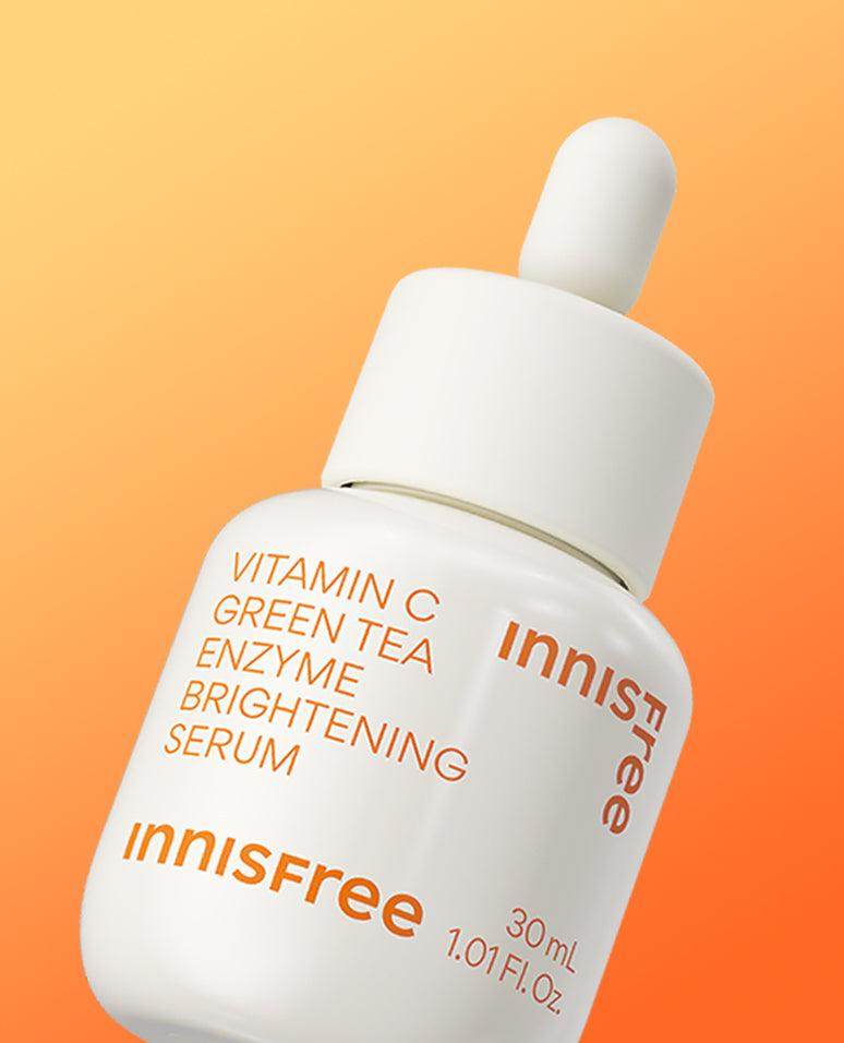innisfree Green Tea Enzyme Vitamin C Brightening Serum 30ml - Beauty Lab Perth