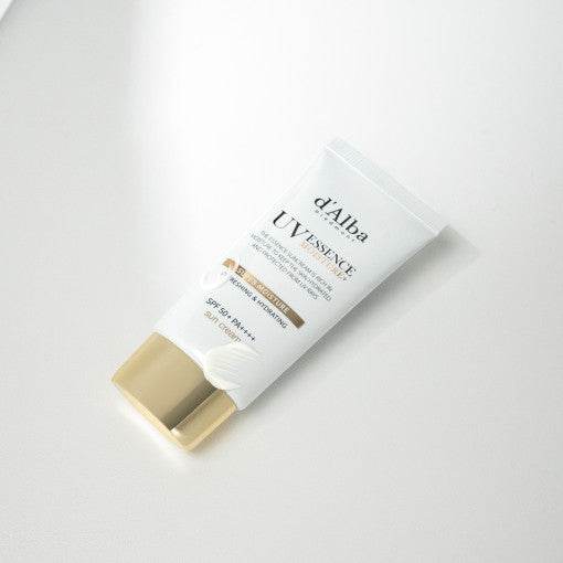 d'Alba Vegan Super Moisture Essence Sun Cream SPF 50+ PA++++ 50ml - Beauty Lab Perth
