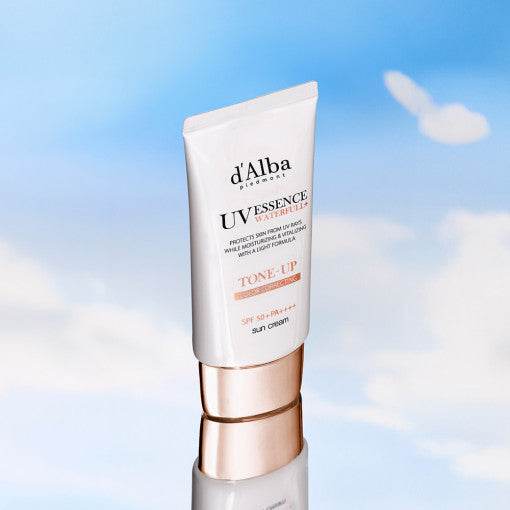 d'Alba Waterfull Tone-Up Sun Cream SPF 50+, PA++++ 50ml - Beauty Lab Perth