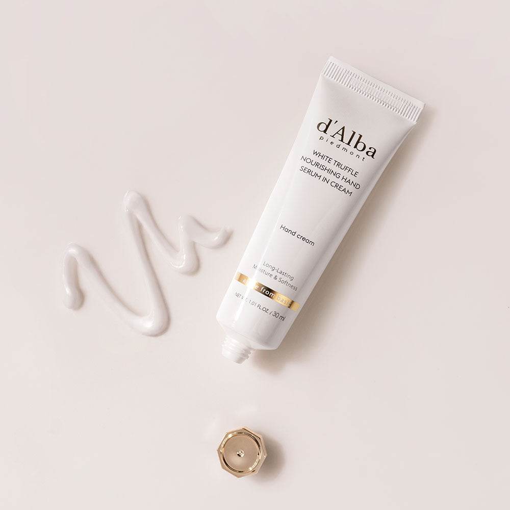 d'Alba White Truffle Nourishing Hand Serum In Cream 30ml - Beauty Lab Perth