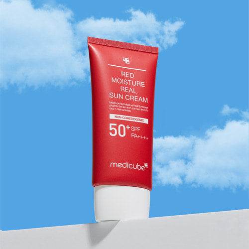 medicube Red Moisture Real Sun Cream 50ml - Beauty Lab Perth