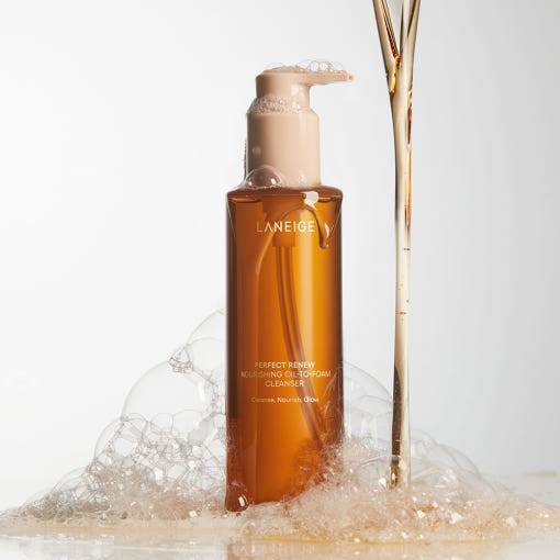 LANEIGE Perfect Renew Nourishing Oil-To-Foam Cleanser 200ml - Beauty Lab Perth
