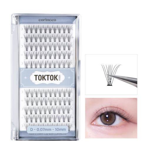 CORINGCO Toktok-Hara Air Eyelash 100pcs (3 Types) - Beauty Lab Perth
