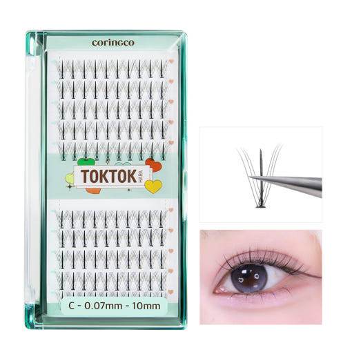 CORINGCO Toktok-Hara W Eyelash 100pcs (4 Types) - Beauty Lab Perth