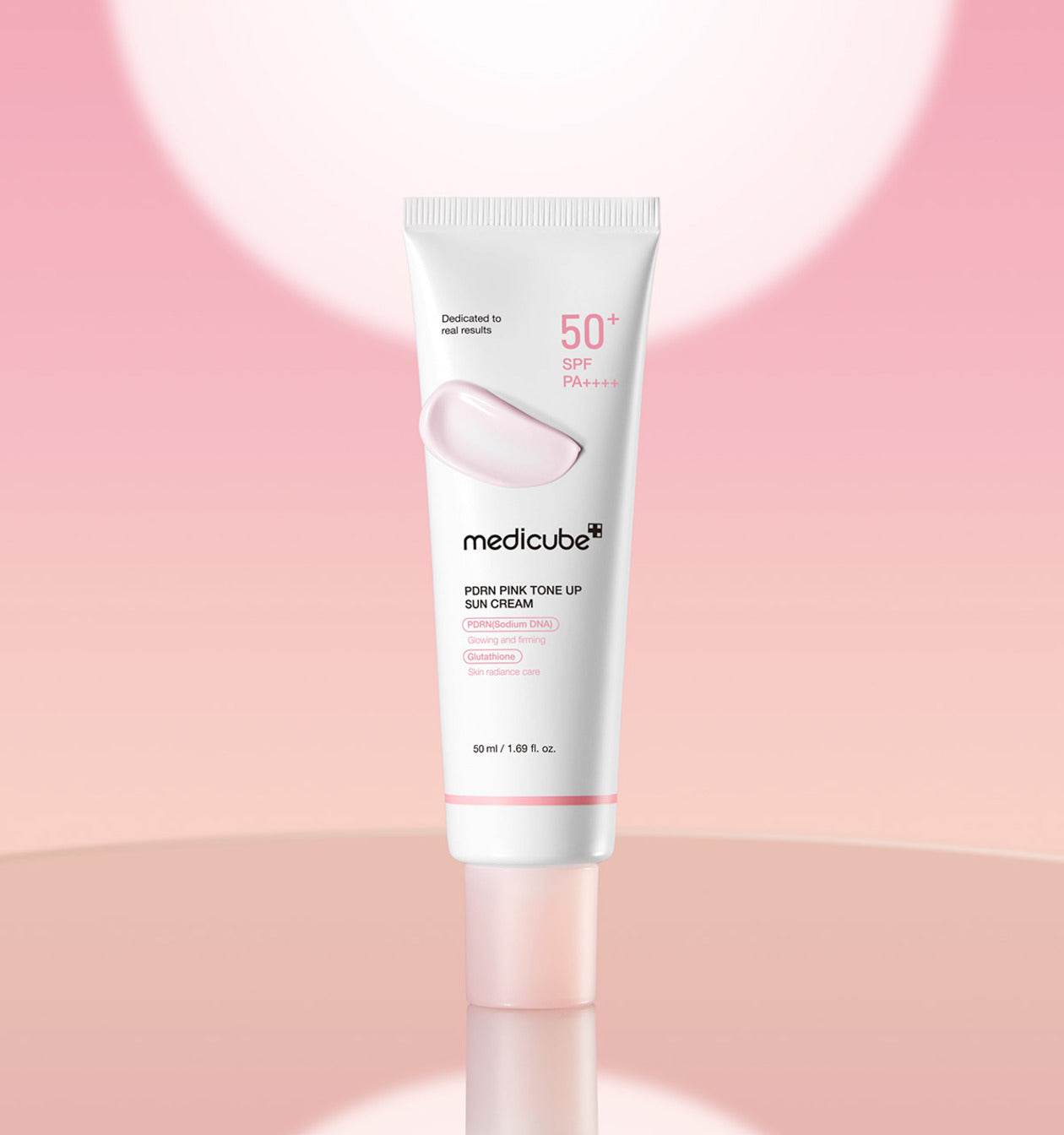 medicube PDRN Pink Tone Up Sun Cream 50ml - Beauty Lab Perth