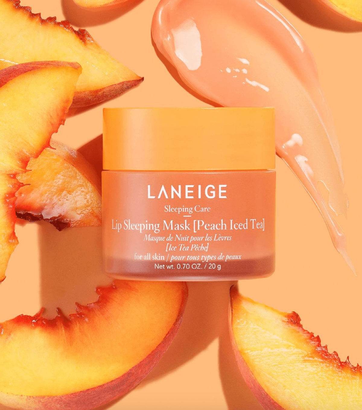 LANEIGE Lip Sleeping Mask EX 20ml #Peach Iced Tea - Beauty Lab Perth